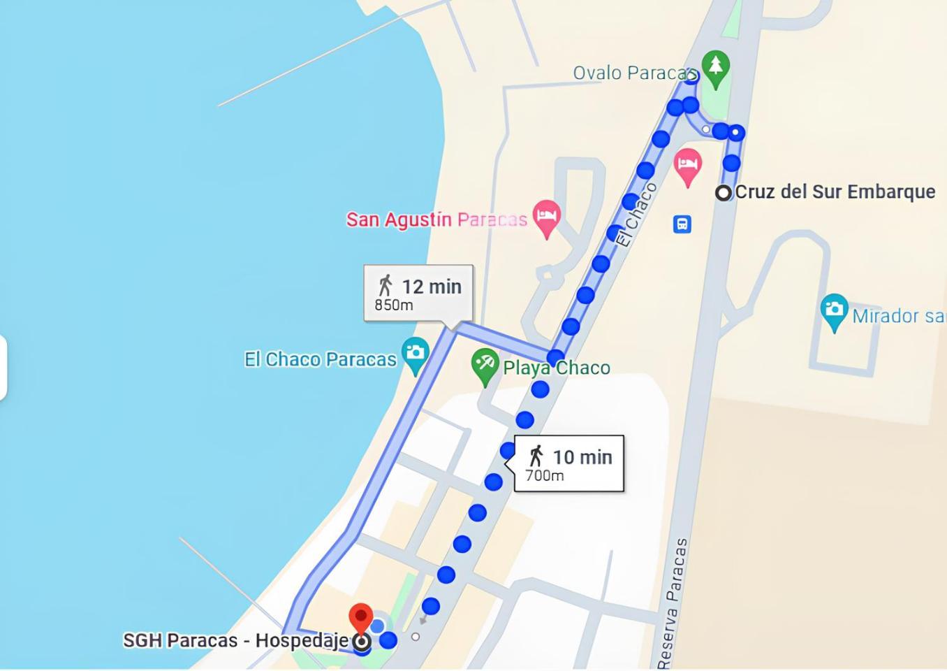 Sgh Paracas Hospedaje Ngoại thất bức ảnh